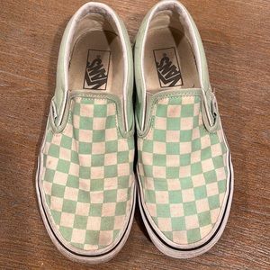 Vans checkers size 7.5 woman’s shoes.